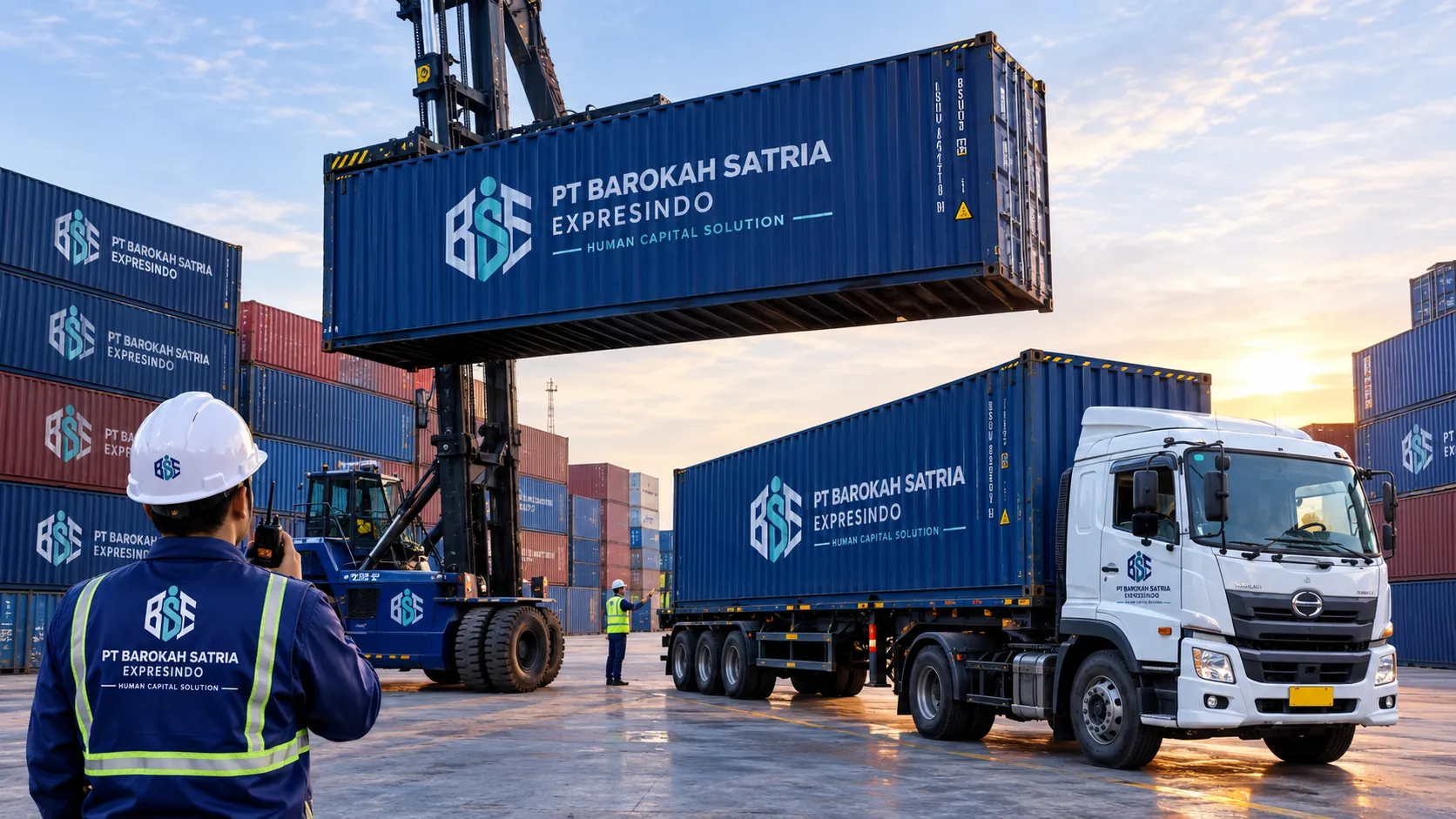 Tenaga kerja PT. Barokah Satria Expresindo